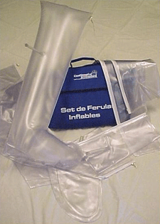 Set de férulas inflables - Imagen 2