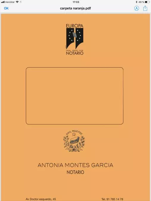 Carpeta 1/0 (1000 uds.)