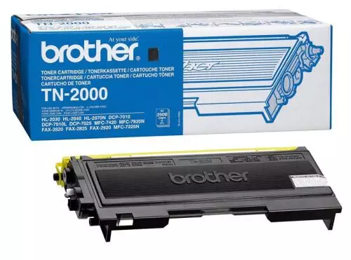 TONER LASER BROTHER TN2000 (2500P.) NEGRO