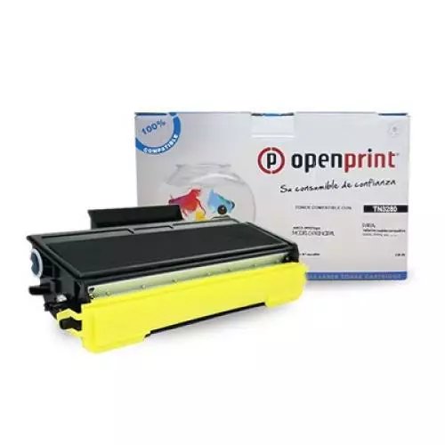 TONER LASER COMPATIBLE BROTHER TN3280 (8000P.) NEGRO ALTA CAPACIDAD - Imagen 2