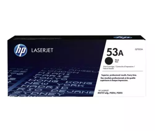 TONER LASER HP 53A (3000P) Q7553A NEGRO